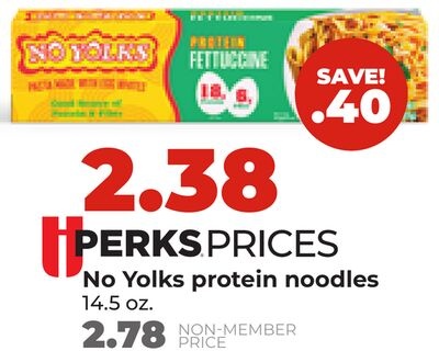 No Yolks protein noodles