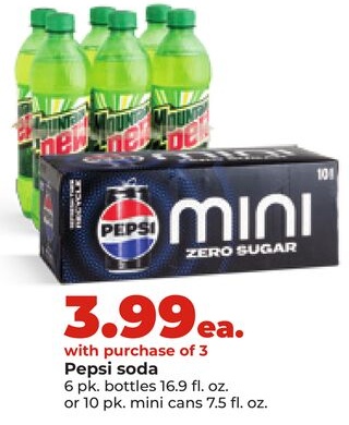 Pepsi soda