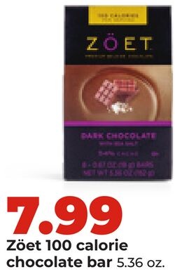 Zöet 100 calorie chocolate bar