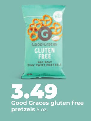 Good Graces gluten free pretzels