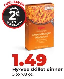 Hy-Vee skillet dinner