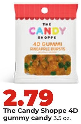 The Candy Shoppe 4D gummy candy