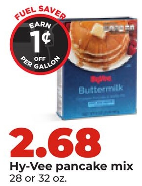 Hy-Vee pancake mix