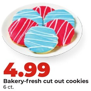 Bakery-fresh cut out cookies
