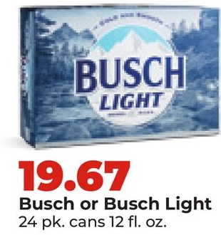 Busch or Busch Light