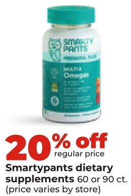 Smartypants dietary supplements