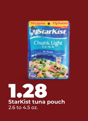 StarKist tuna pouch