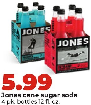 Jones cane sugar soda