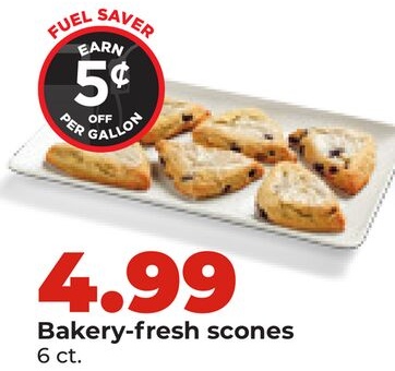 Bakery-fresh scones
