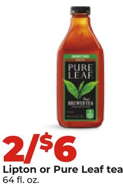 Lipton or Pure Leaf tea
