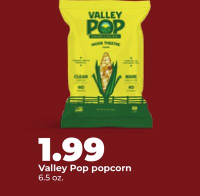 Valley Pop popcorn