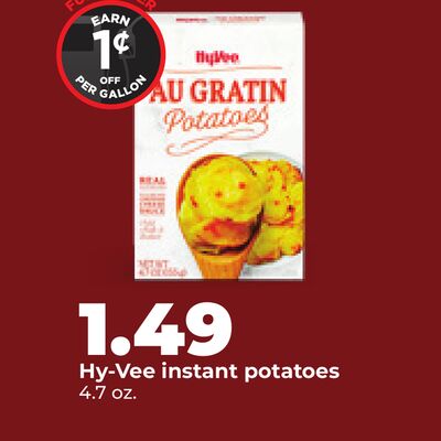 Hy-Vee instant potatoes