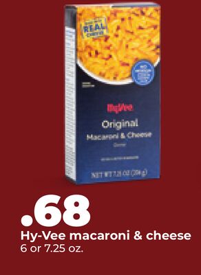 Hy-Vee macaroni & cheese