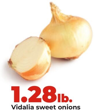 Vidalia sweet onions