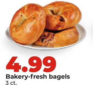 Bakery-fresh bagels