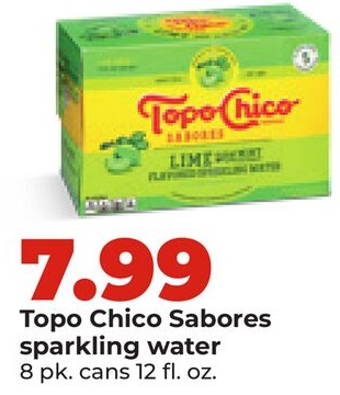 Topo Chico Sabores sparkling water