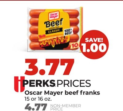 Oscar Mayer beef franks