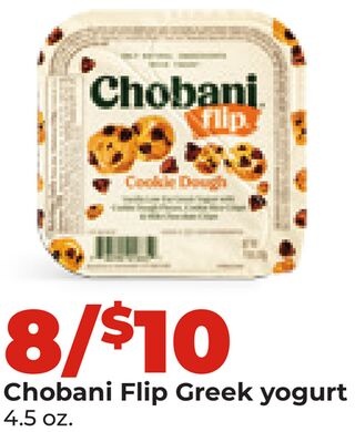 Chobani Flip Greek yogurt