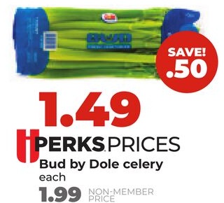 Bud by Dole celery