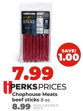 Chophouse Meats beef sticks