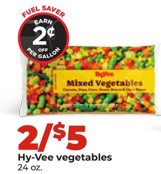 Hy-Vee vegetables