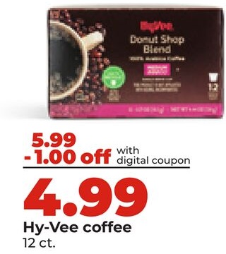 Hy-Vee coffee