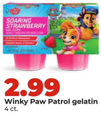 Winky Paw Patrol gelatin