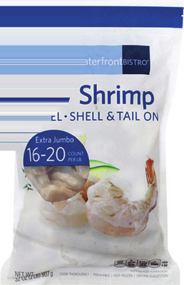 USDA Choice Bone-In Strip Steak, Fresh Atlantic Salmon Fillet, Any Size Package, Steaks, Waterfront Bistro 16-20 Ct. Raw Shrimp El Peel