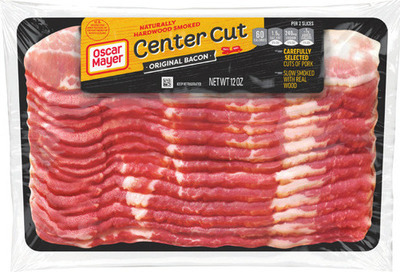 Fresh Bone-In Pork Loin Chops, Jennie-O 93% Lean Ground Turkey or Italian Style Ground Turkey 16 oz., Lloyd's BBQ Baby Back Ribs 24 oz., Oscar Mayer Premium Bacon 12-16 oz.