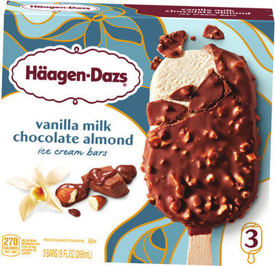 Haagen Dazs Ice Cream 14 oz or Bars 3 ct