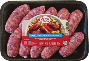 Jewel Mini Mild or Hot Italian Sausage, 14 oz. or My Favorite Italian Style Meatballs, 16 oz.