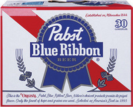 Miller High Life, Busch or Pabst Blue Ribbon