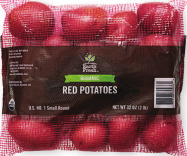 EarthFresh Organic Yellow or Red Potatoes