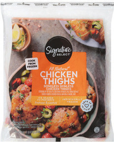 Signature Select Boneless Skinless Chicken Thighs