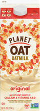 Planet Oat Oat Milk 52 oz. or Creamer 32 oz.