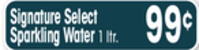 Signature Select Sparkling Water