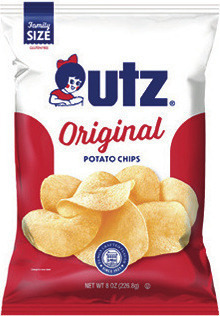 Utz Potato Chips 7.75-8 oz. or On the Border Tortilla Chips 8-11 oz.