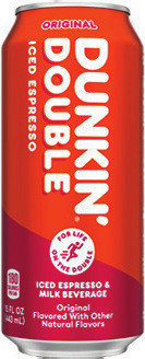 Gold Peak Tea 59 oz. or Dunkin Double 15.5 oz.