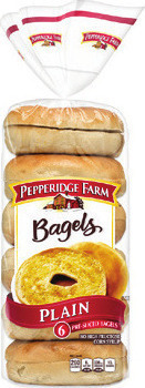 Pepperidge Farm Farmhouse or Whole Grain Bread 22-24 oz. or Bagels 17-21 oz.