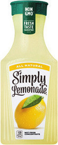 Simply Lemonade or Punch, Simply Gold Peak Tea