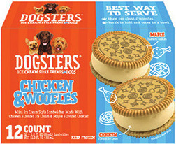 Dogsters Ice Cream Sandwiches