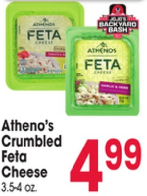 Atheno's Crumbled Feta Cheese