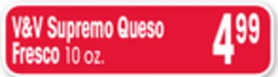 V&V Supremo Queso Fresco