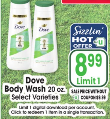 Dove Body Wash