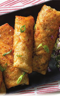 Chicken or Vegetable Egg Rolls