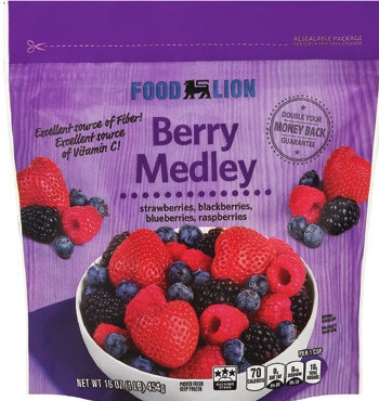 FOOD LION FROZEN FRUIT
