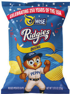 WISE POTATO CHIPS OR RIDGIES