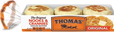 THOMAS' ENGLISH MUFFINS