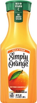 SIMPLY ORANGE JUICE