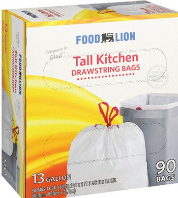 FOOD LION KITCHEN BAGS
